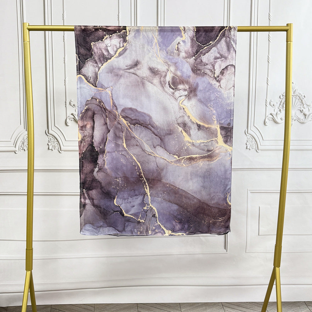 WJ002 Modal printed muslin scarf