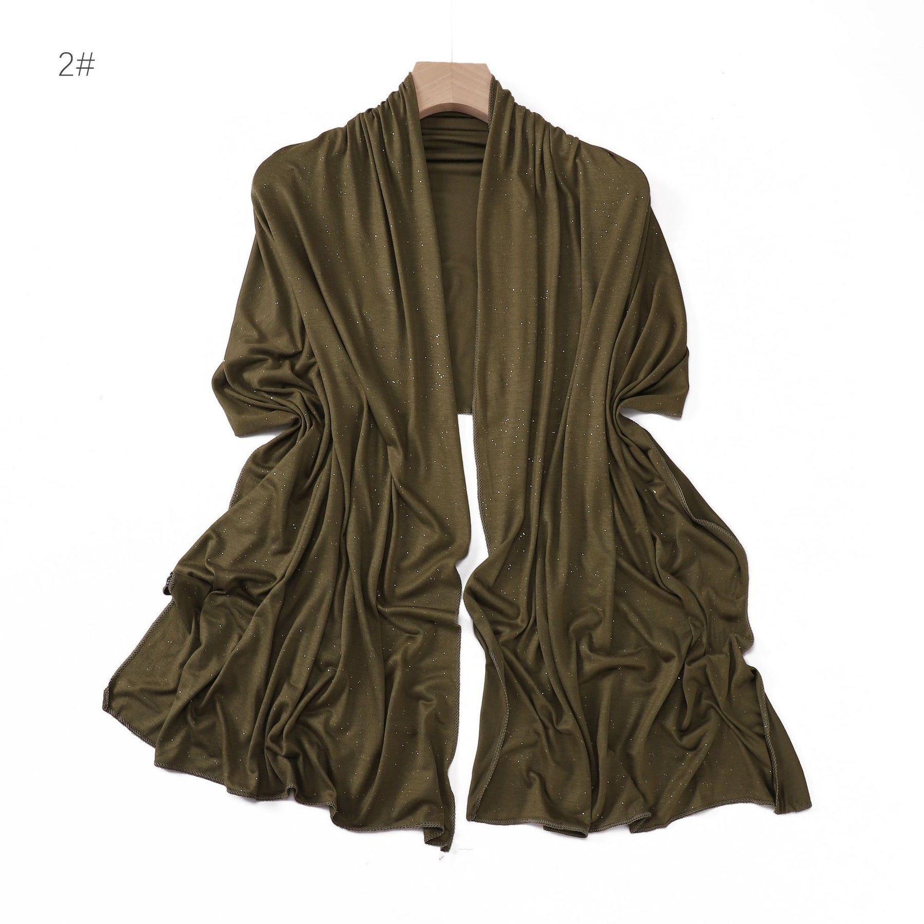 YZ219 Modal elastic mercerized cotton head scarf shawl