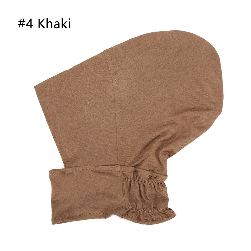 MSL017 Solid color knitted mercerized cotton cap