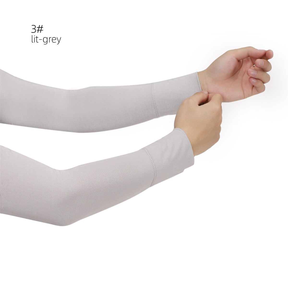 YZ189 Soft skin-friendly elastic modal cotton base sleeves to prevent exposure for women sun protection arm sleeves ice sleeves