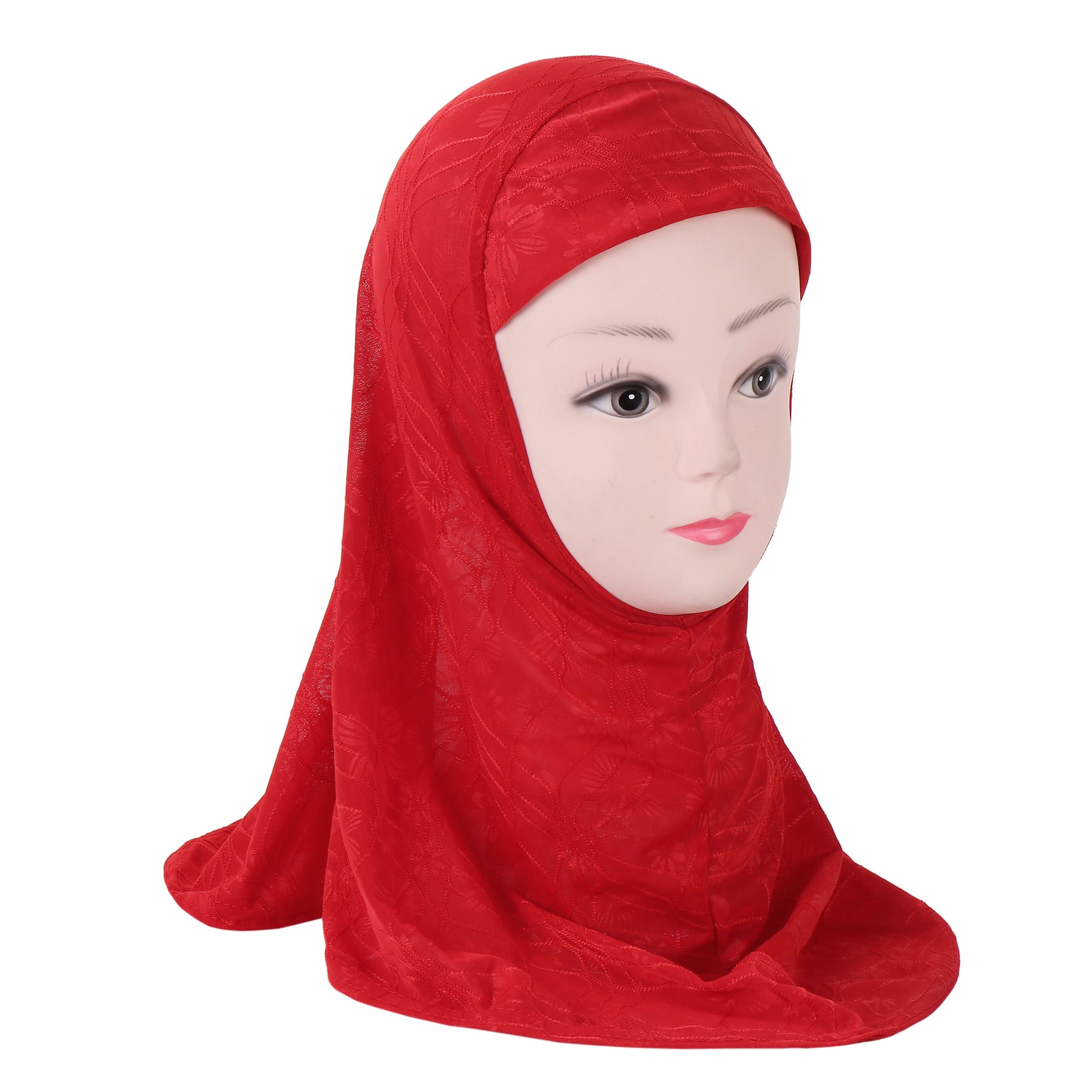 H363 Beautiful scarf cap for little girls aged 2-6 child