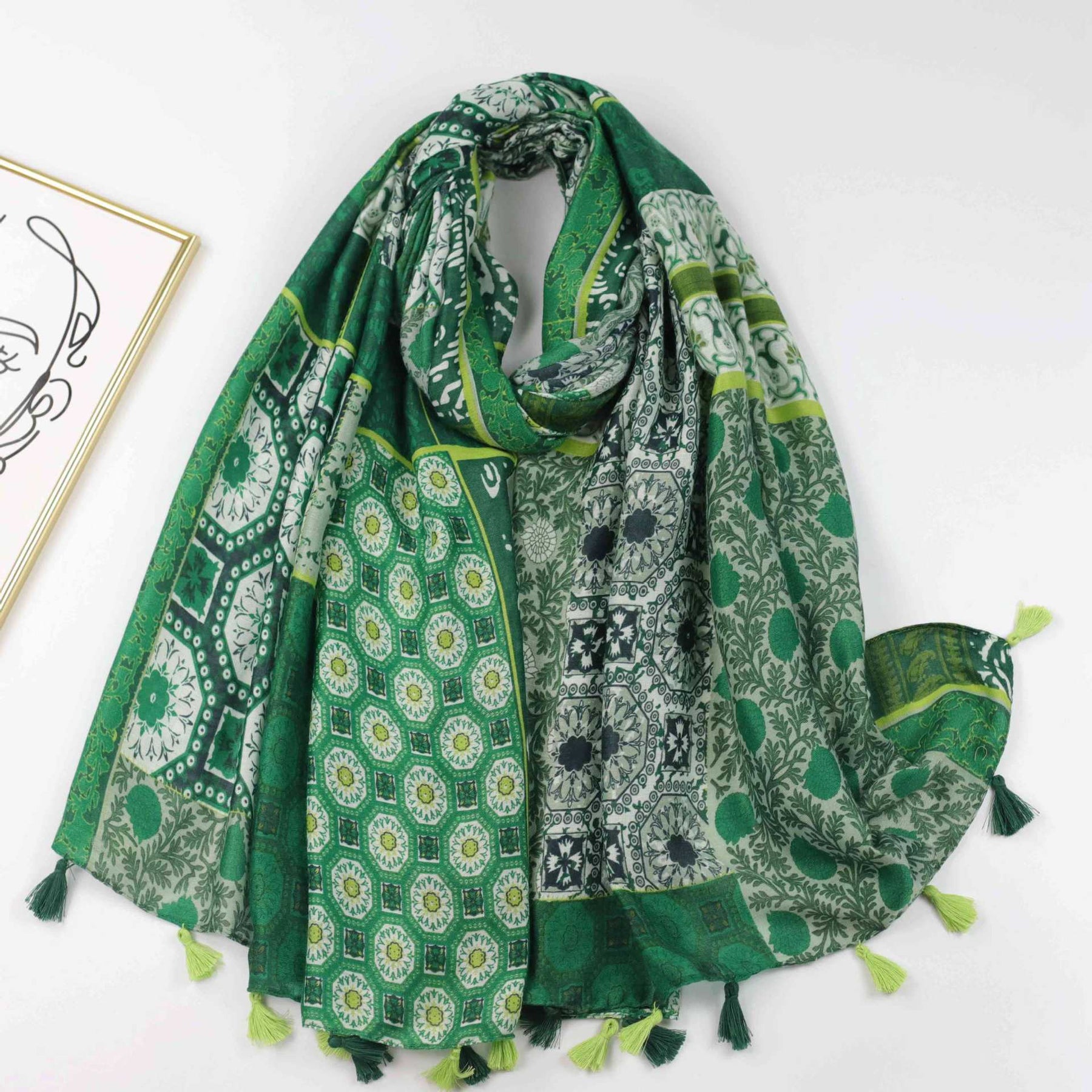 JY230616 bufanda estampada