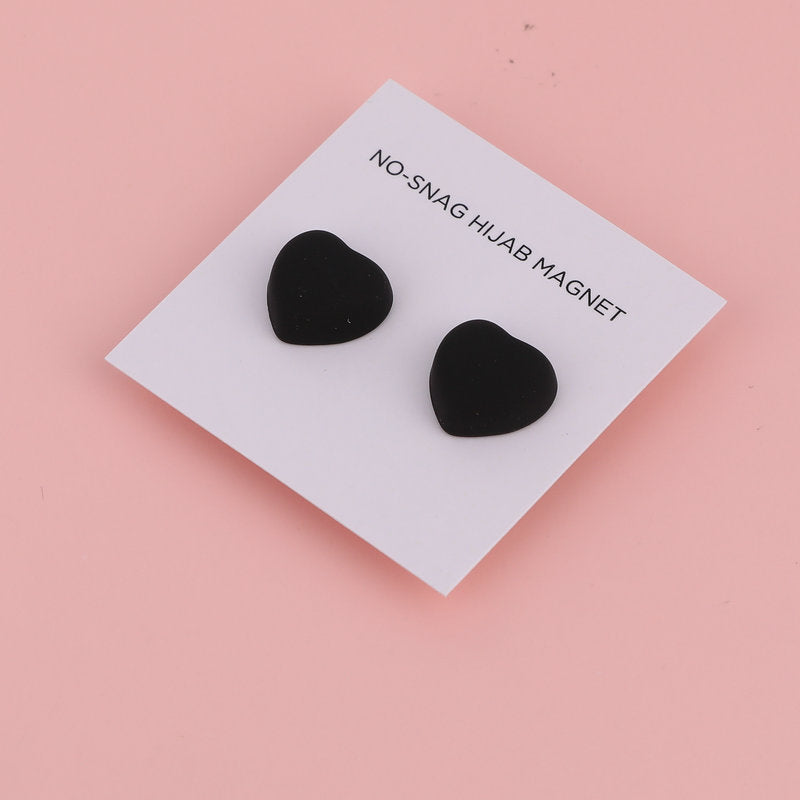 DJ01 Fashion girls magnetic buckle ladies fresh and cute silk scarf buckle Korean temperament brooch plain hijab Pins Magnet hijab/tudung - MinYang Fashion Apparel Accessory Manufacturer