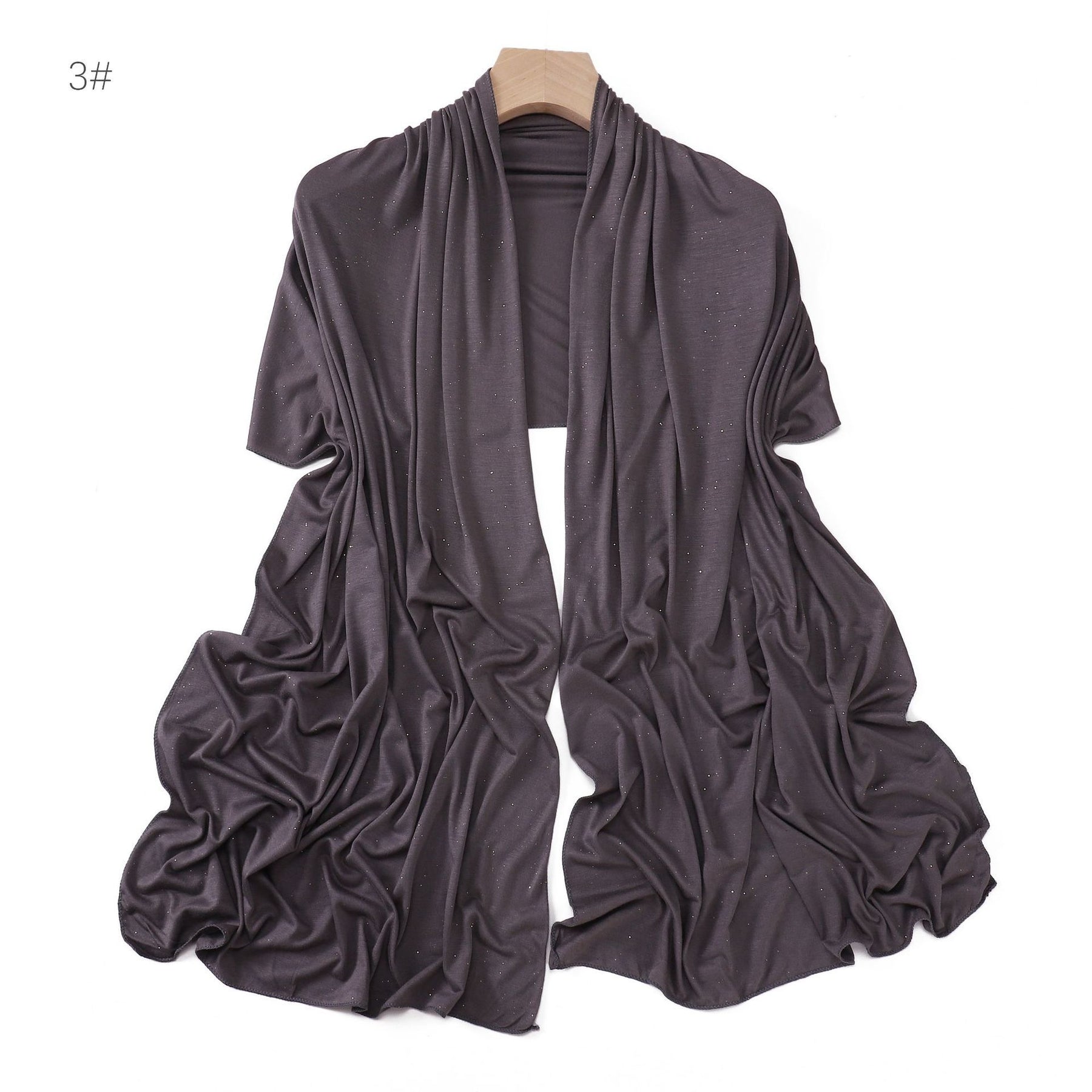 YZ219 Modal elastic mercerized cotton head scarf shawl