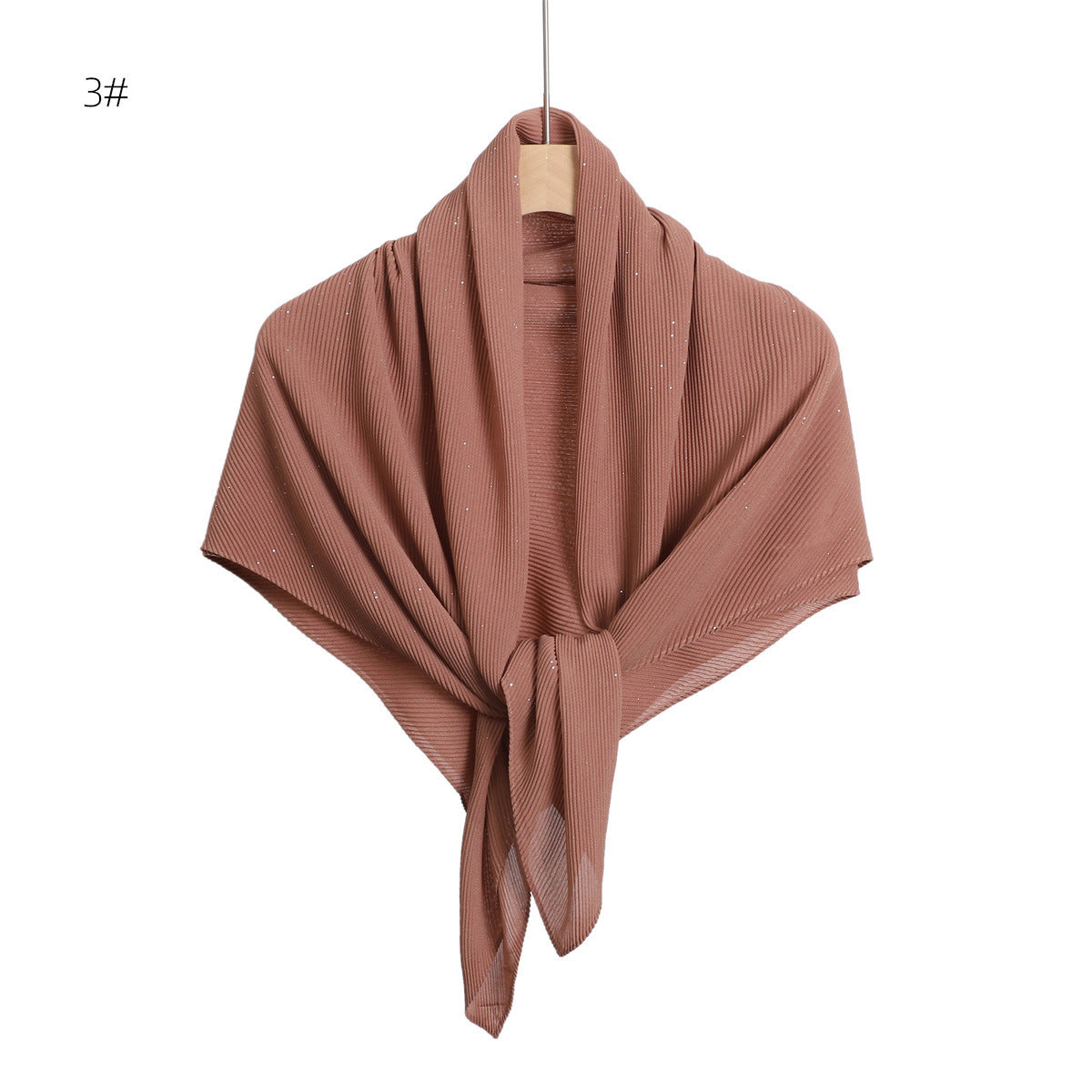 YZ208 90*90plain Chiffon Crumpled Square Scarf Printed spring - MinYang Fashion Apparel Accessory Manufacturer