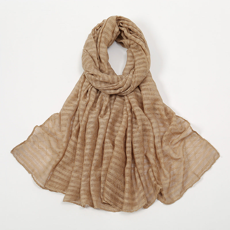 VS785Hot sale popular solid color women's scarf - MinYang Fashion Apparel Accessory Manufacturer