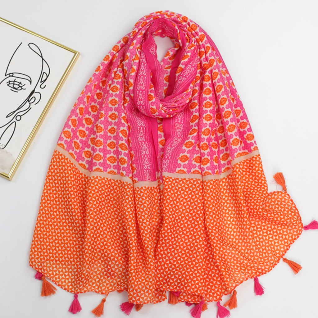 JY230340 bufanda estampada