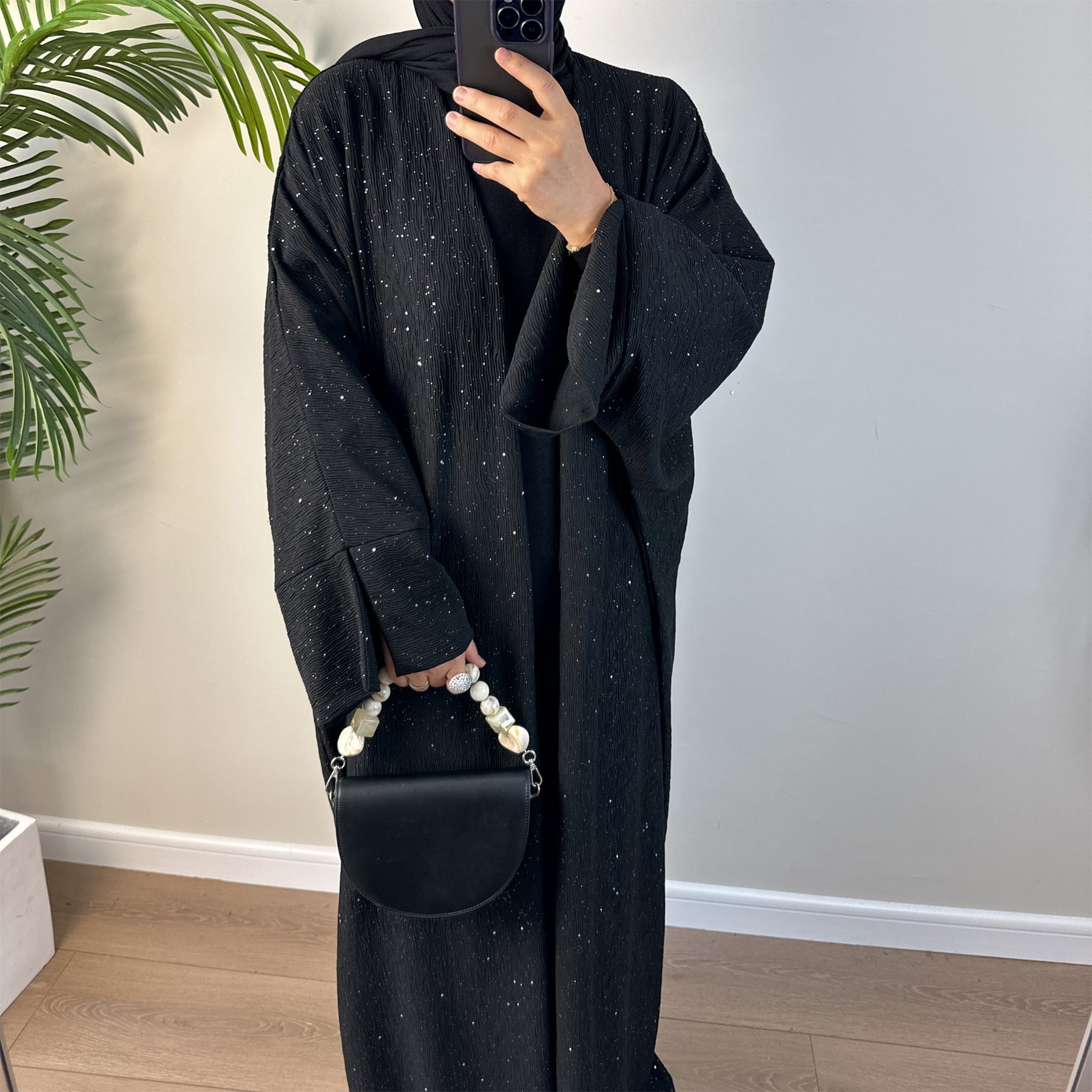 LR672 Elegant thickened cardigan for autumn and winter