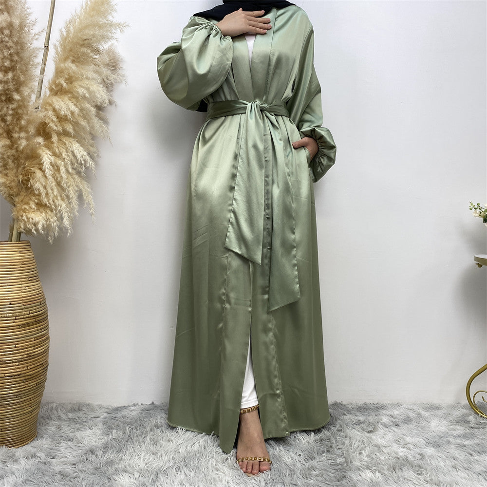 1917 vestido abaya musulmán liso
