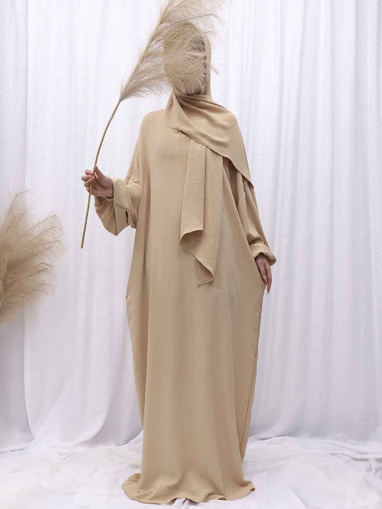 LN737 New Style Turban Dress abaya