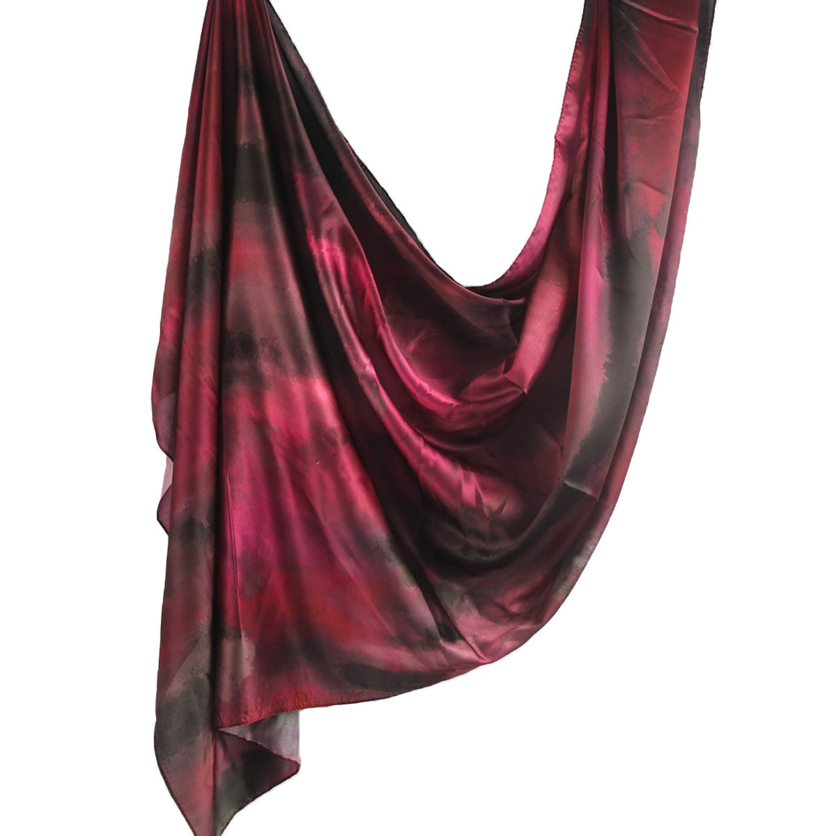 WJ003 Silk printed hijab