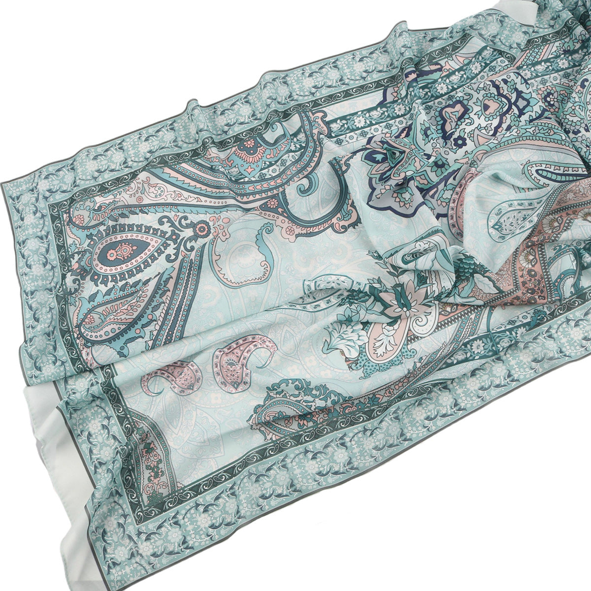 wj054 Printed breathable soft hijab