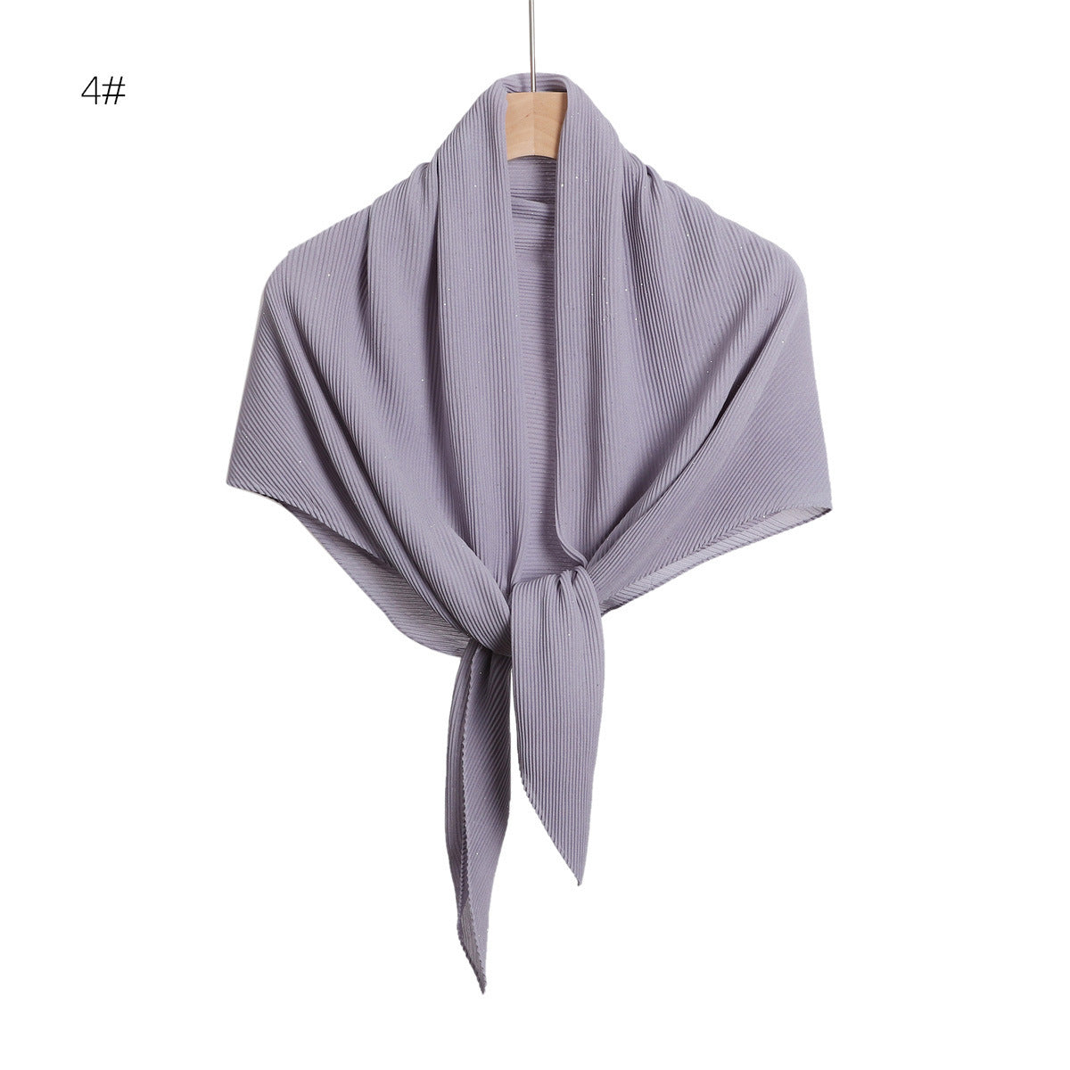 YZ208 90*90plain Chiffon Crumpled Square Scarf Printed spring - MinYang Fashion Apparel Accessory Manufacturer