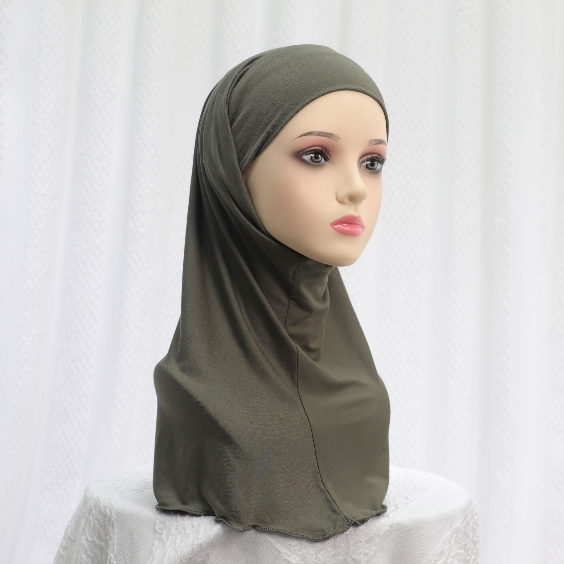 MA25-AB11 Soft solid color modal cotton headscarf - MinYang Fashion Apparel Accessory Manufacturer