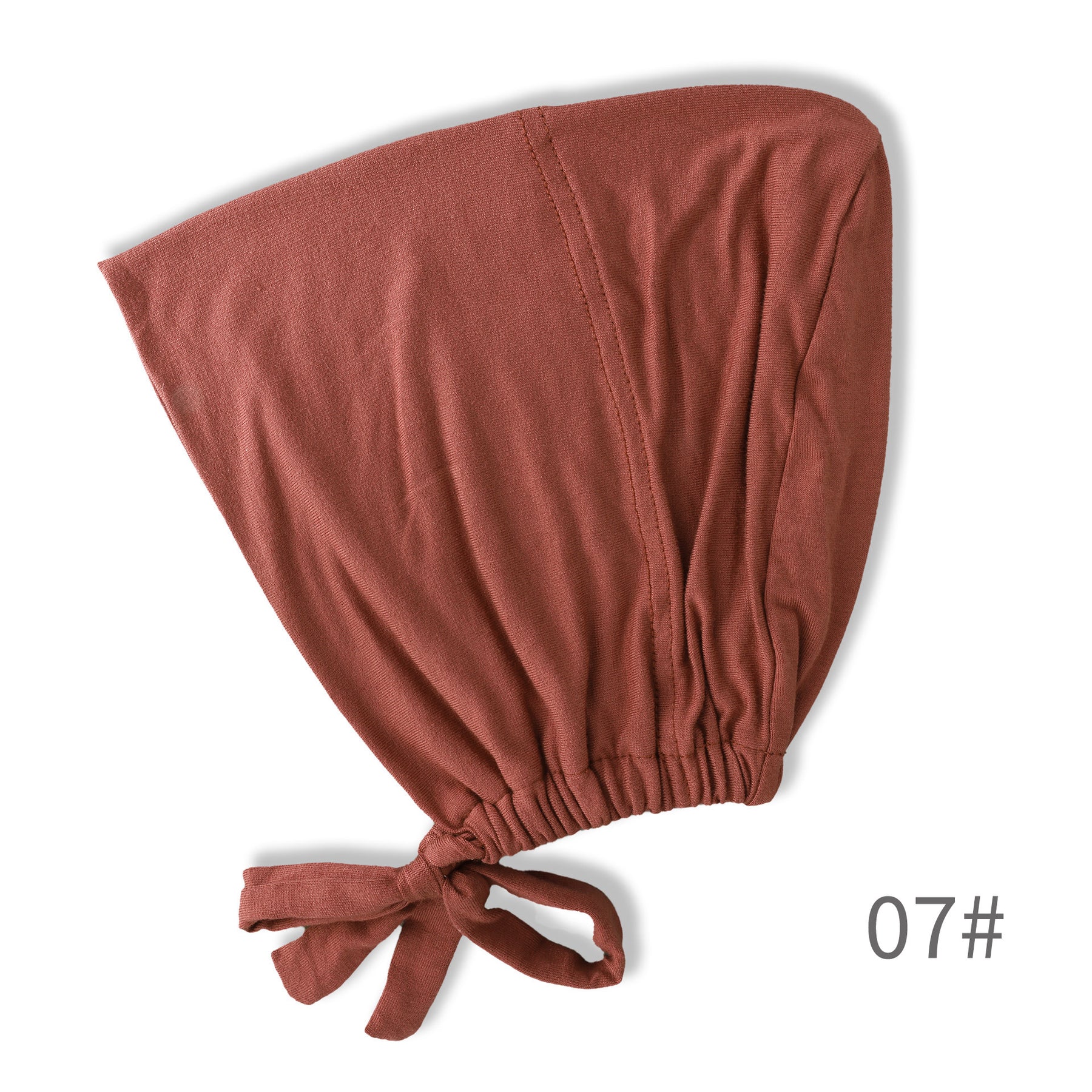 BD-01 Adjustable mercerized cotton jersey strap Muslim hat bottom cap
