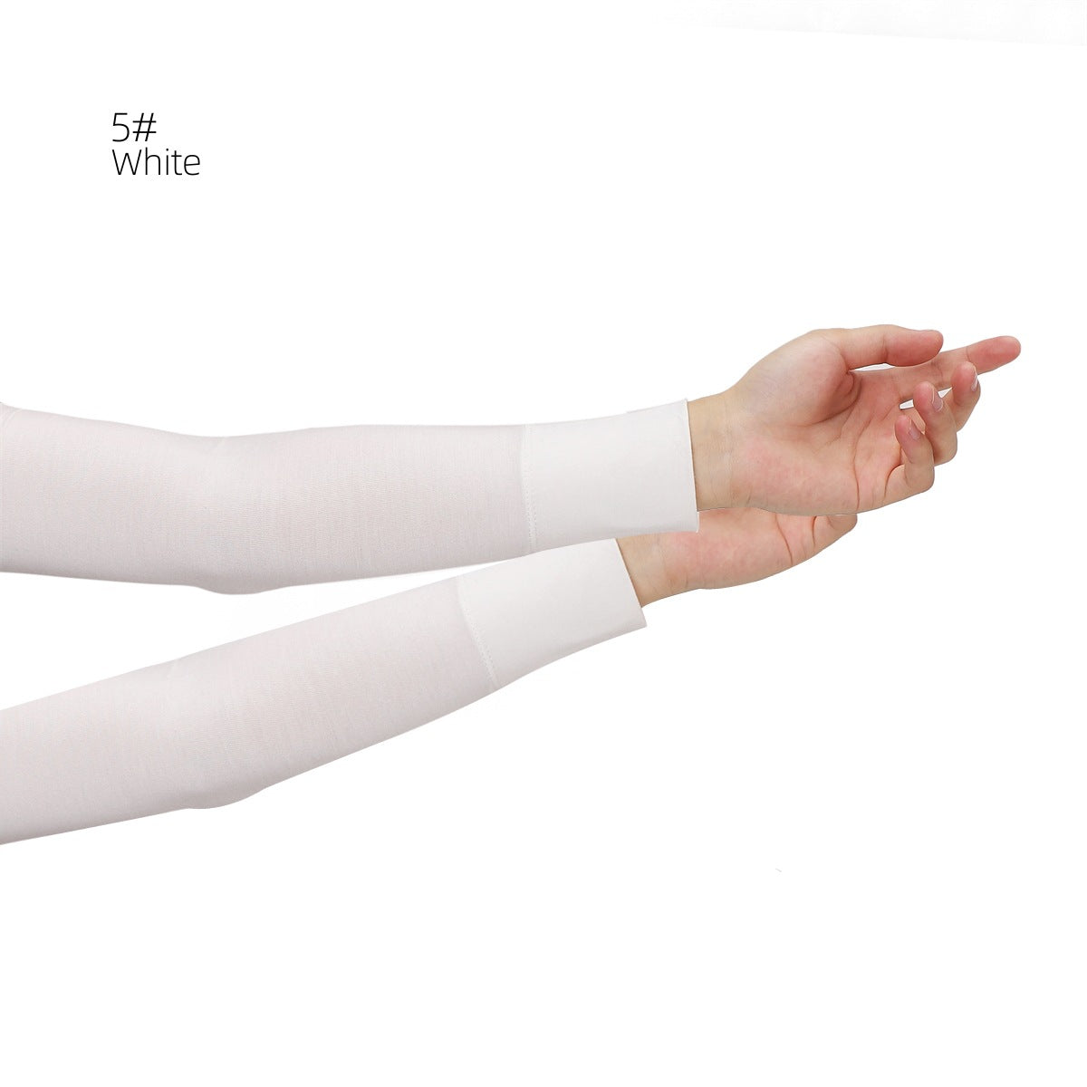 YZ189 Soft skin-friendly elastic modal cotton base sleeves to prevent exposure for women sun protection arm sleeves ice sleeves