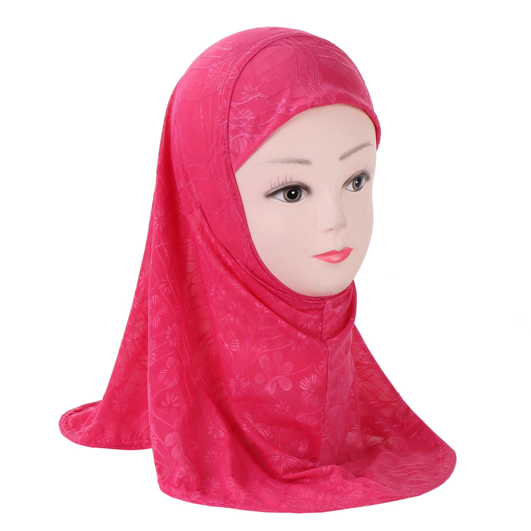 H363 Beautiful scarf cap for little girls aged 2-6 child