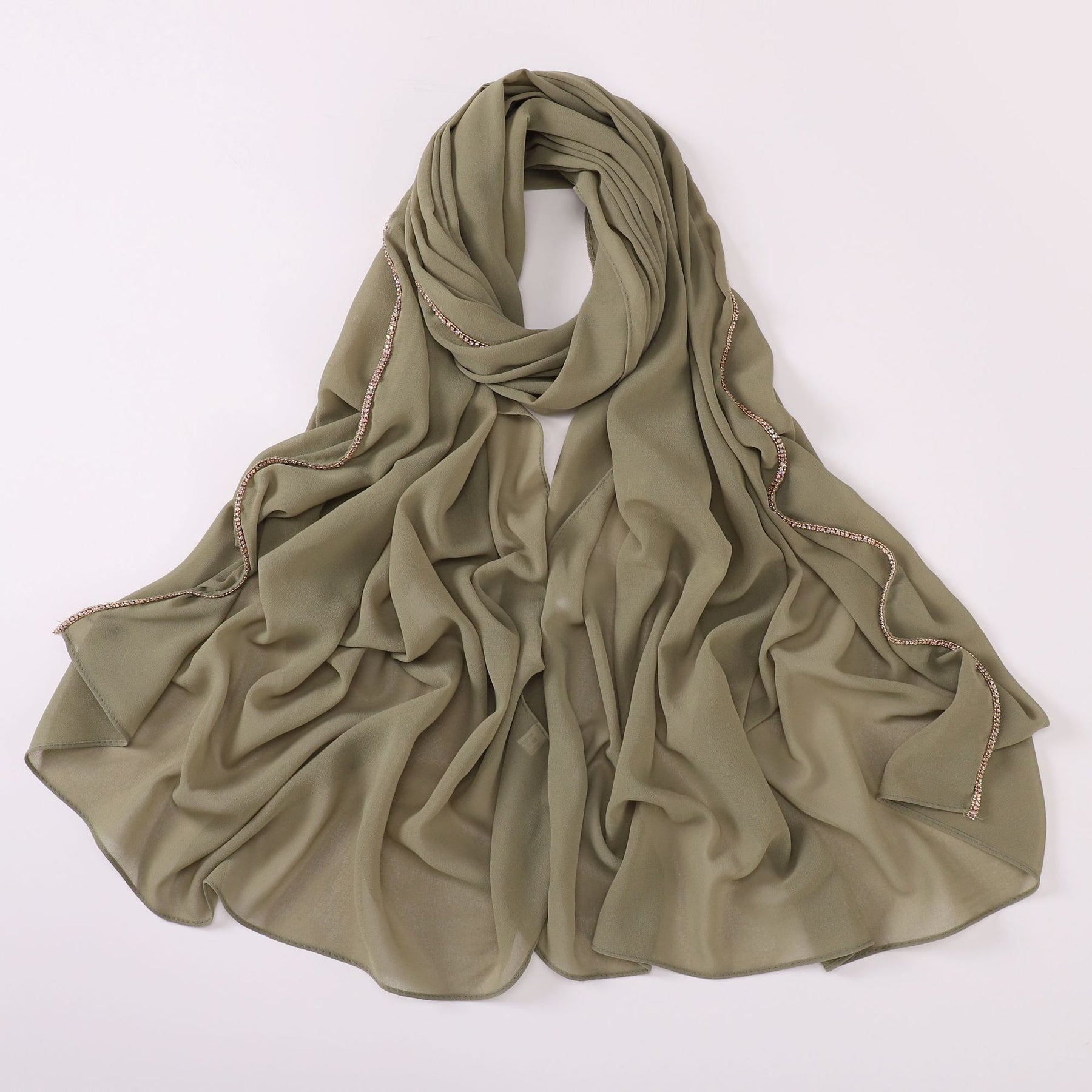 20241019-1  Washable chiffon turban - MOQ:2 - MinYang Fashion Apparel Accessory Manufacturer