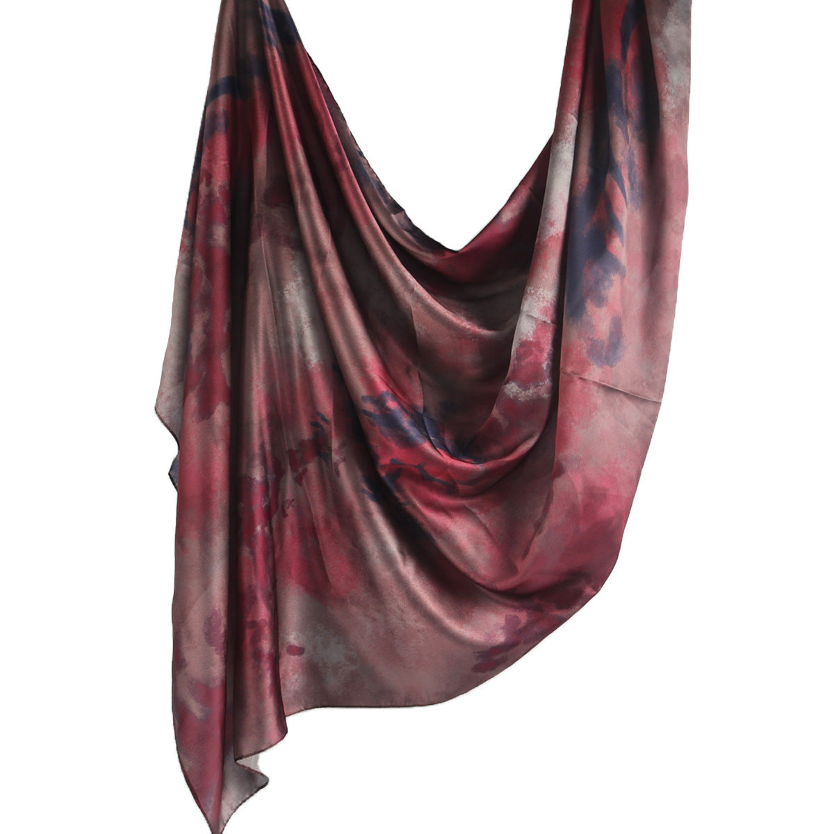 WJ003 Silk printed hijab