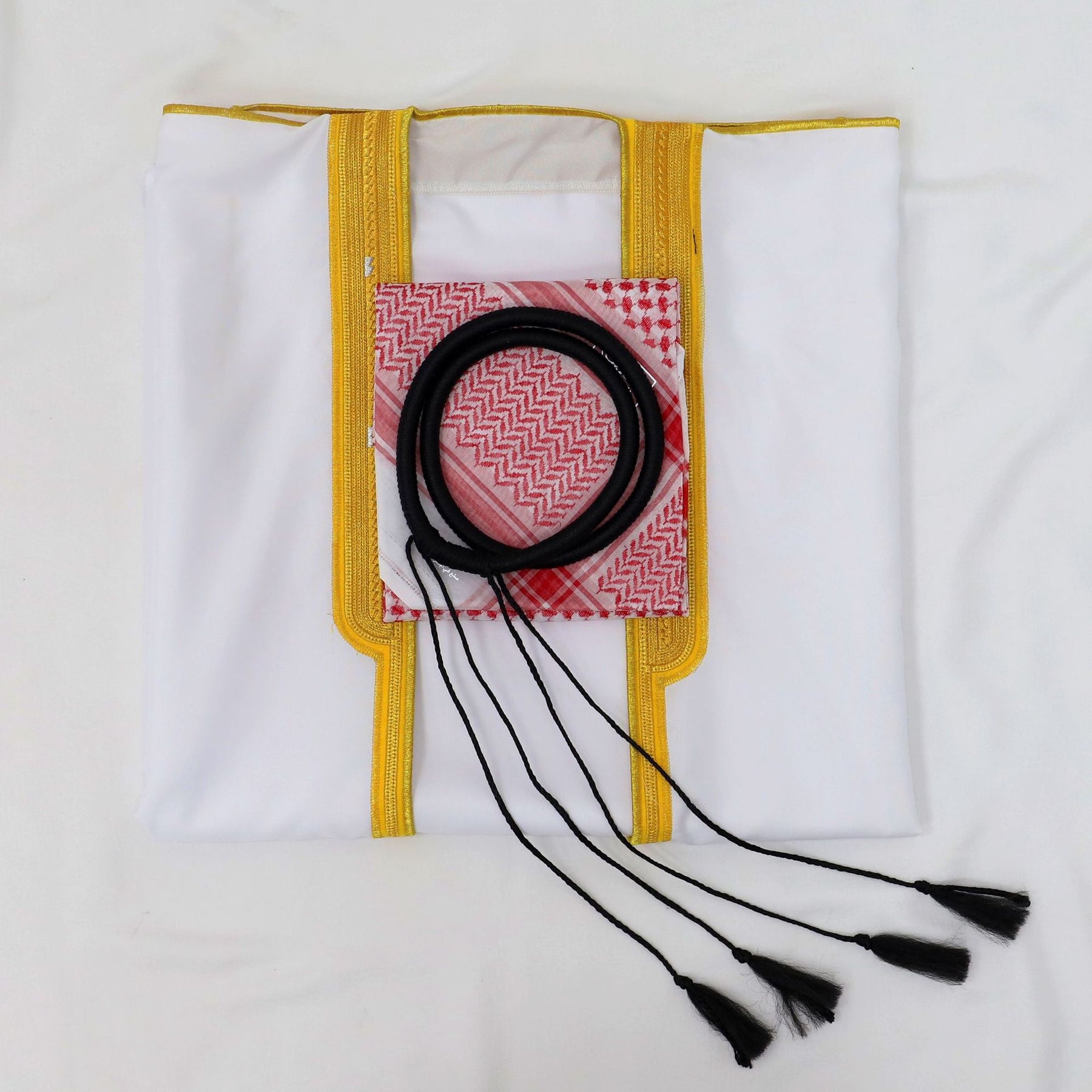 FN80-003 Embroidered bachelor's robe cape - MinYang Fashion Apparel Accessory Manufacturer