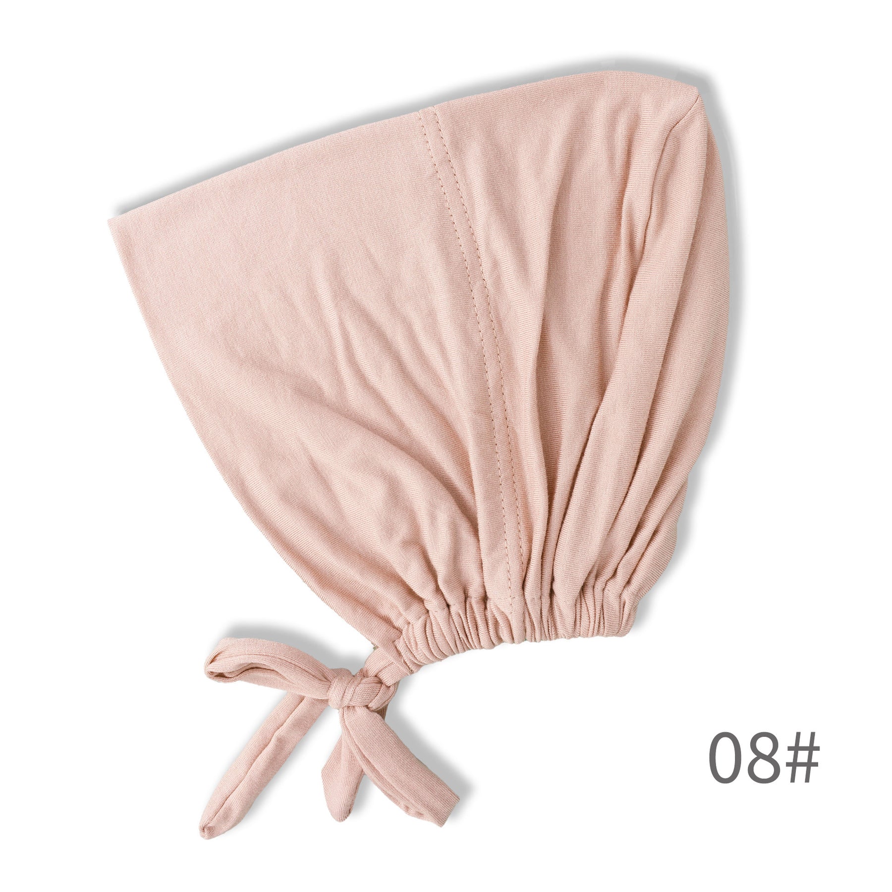 BD-01 Adjustable mercerized cotton jersey strap Muslim hat bottom cap