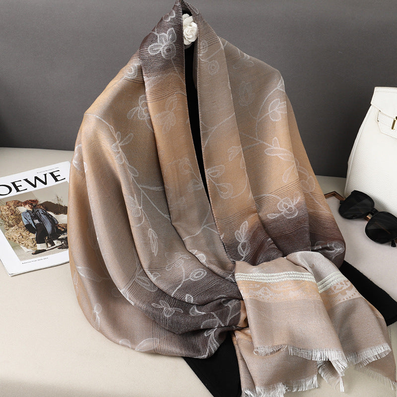 MY33 Autumn High Quality Cashmere Shawl Scarf - MinYang Fashion Apparel Accessory Manufacturer