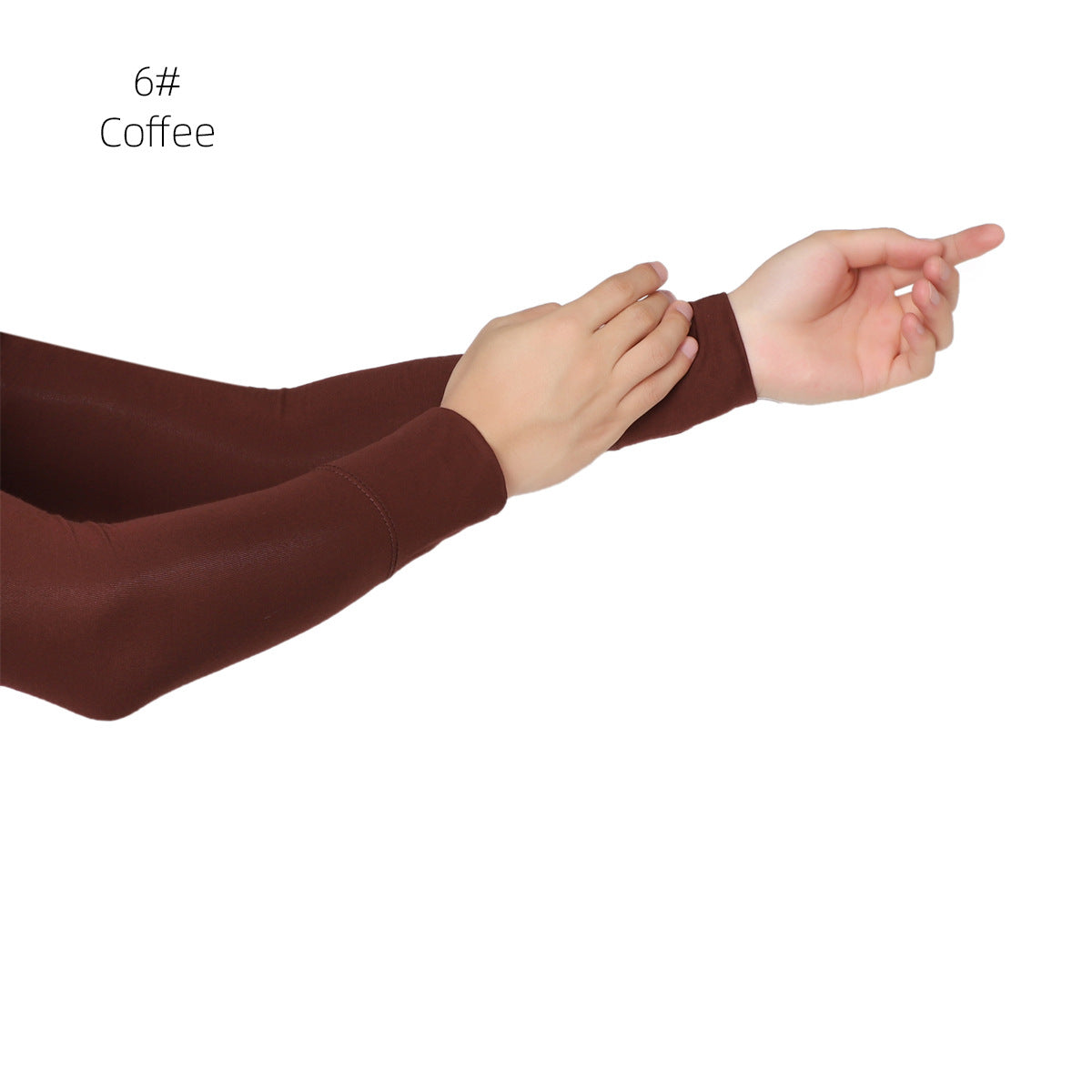 YZ189 Soft skin-friendly elastic modal cotton base sleeves to prevent exposure for women sun protection arm sleeves ice sleeves