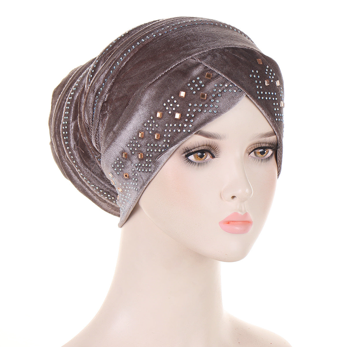 Sombrero turbante hijab de moda M01
