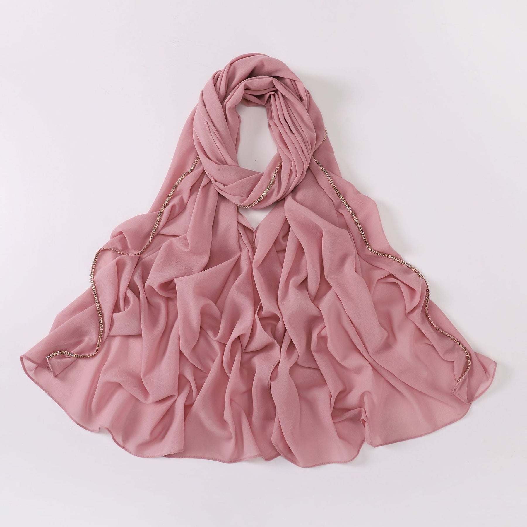 20241019-1  Washable chiffon turban - MOQ:2 - MinYang Fashion Apparel Accessory Manufacturer