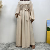 6694 plain muslim abaya - MinYang Fashion Apparel Accessory Manufacturer