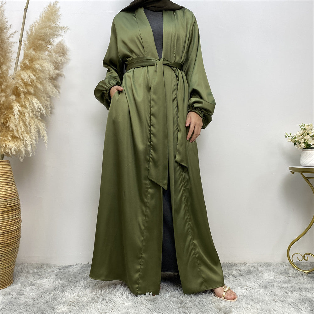 1917 vestido abaya musulmán liso