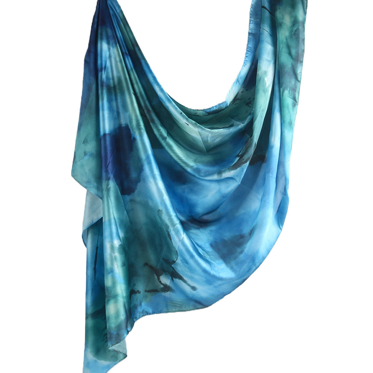 WJ003 Silk printed hijab