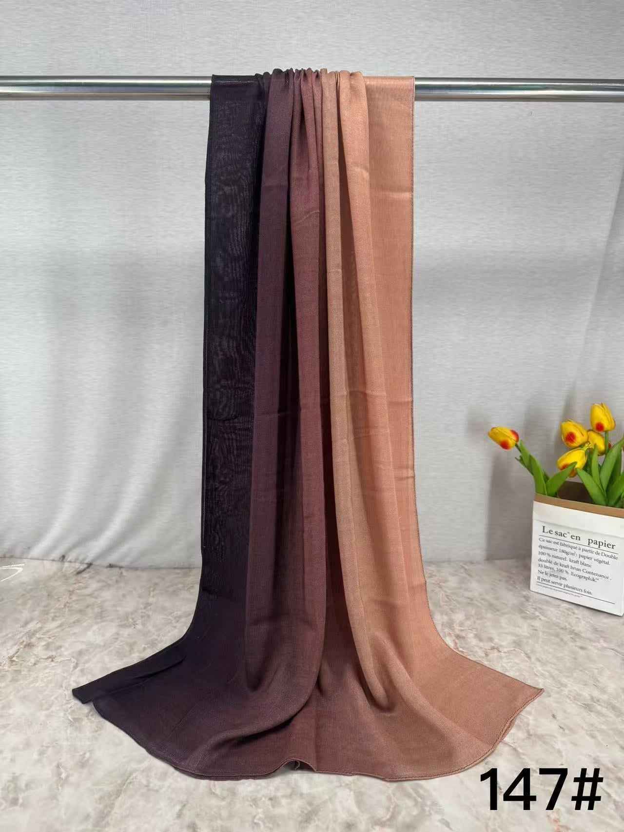 HY013 Printed modal Muslim hijab