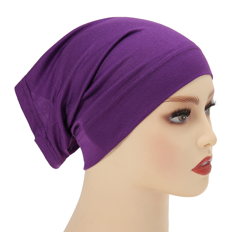 MYJ001 Modal solid color barrel hat cap 2 pieces minimum order - MinYang Fashion Apparel Accessory Manufacturer