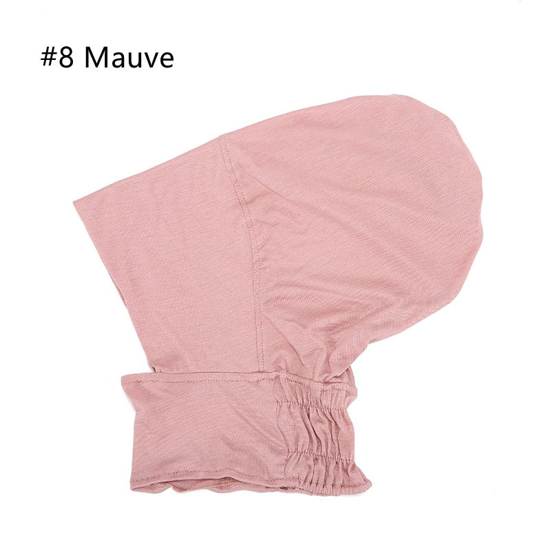 MSL017 Solid color knitted mercerized cotton cap