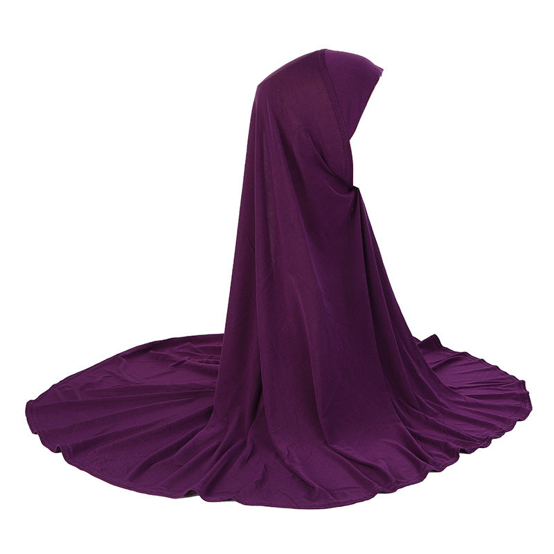 H023 big size instant hijab - MinYang Fashion Apparel Accessory Manufacturer