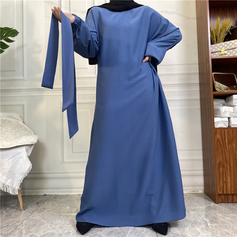 6673 abaya musulmana simple