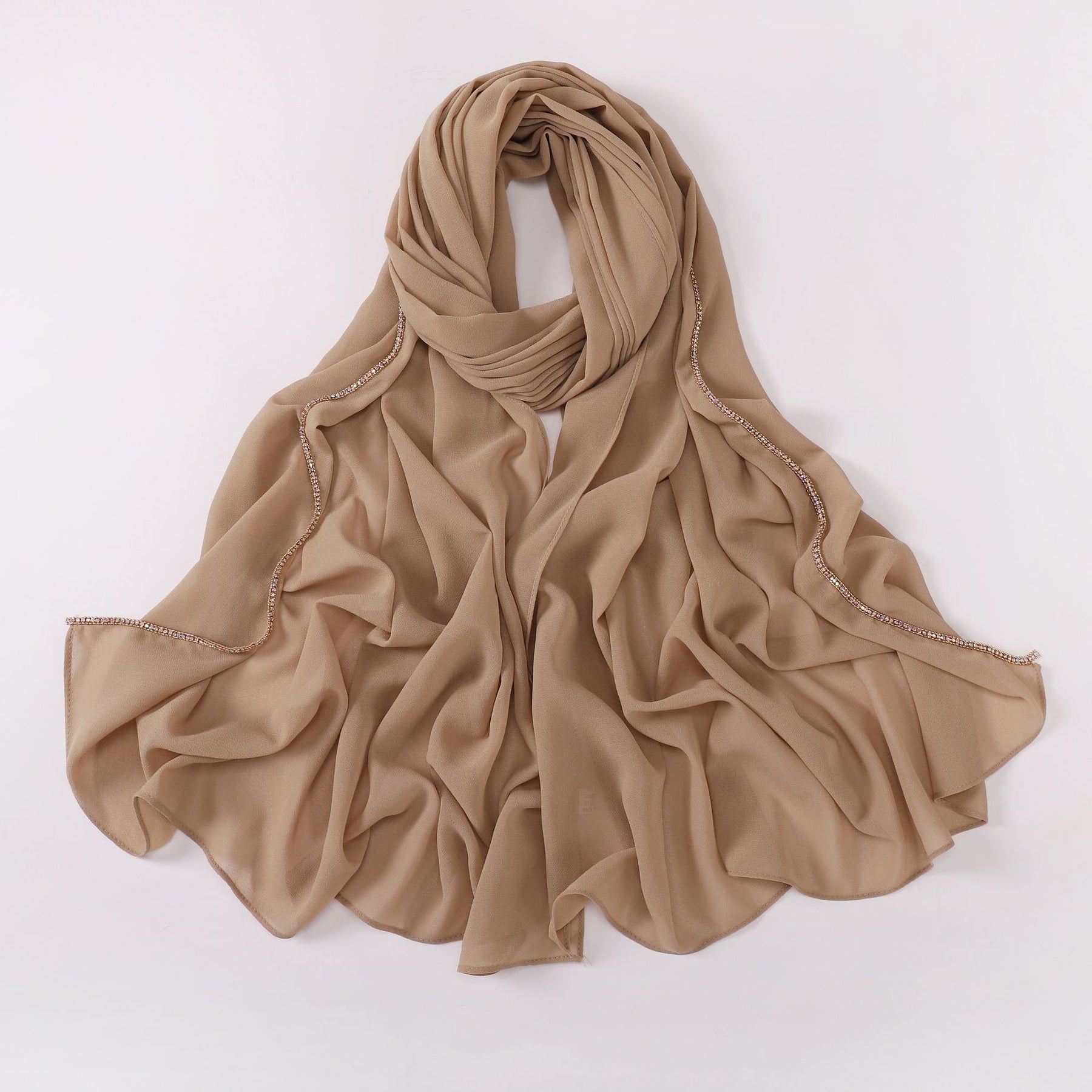 20241019-1  Washable chiffon turban - MOQ:2 - MinYang Fashion Apparel Accessory Manufacturer