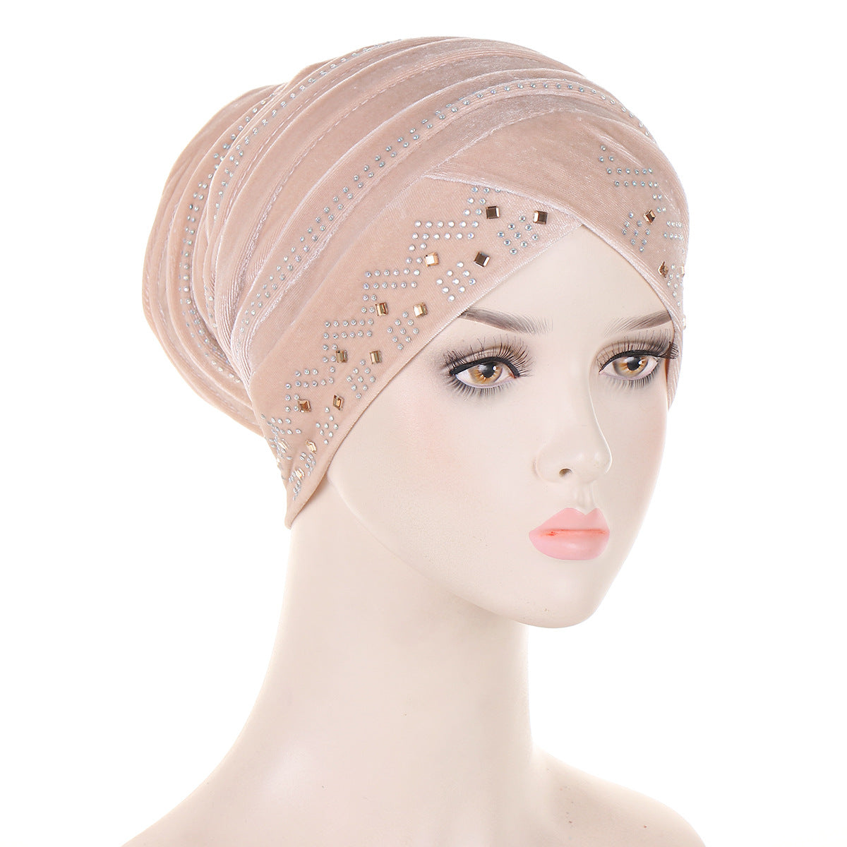 Sombrero turbante hijab de moda M01