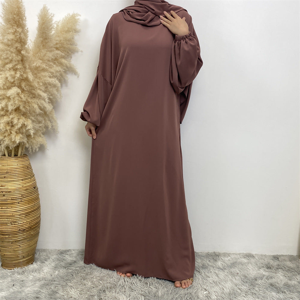 6675 abaya musulmana simple