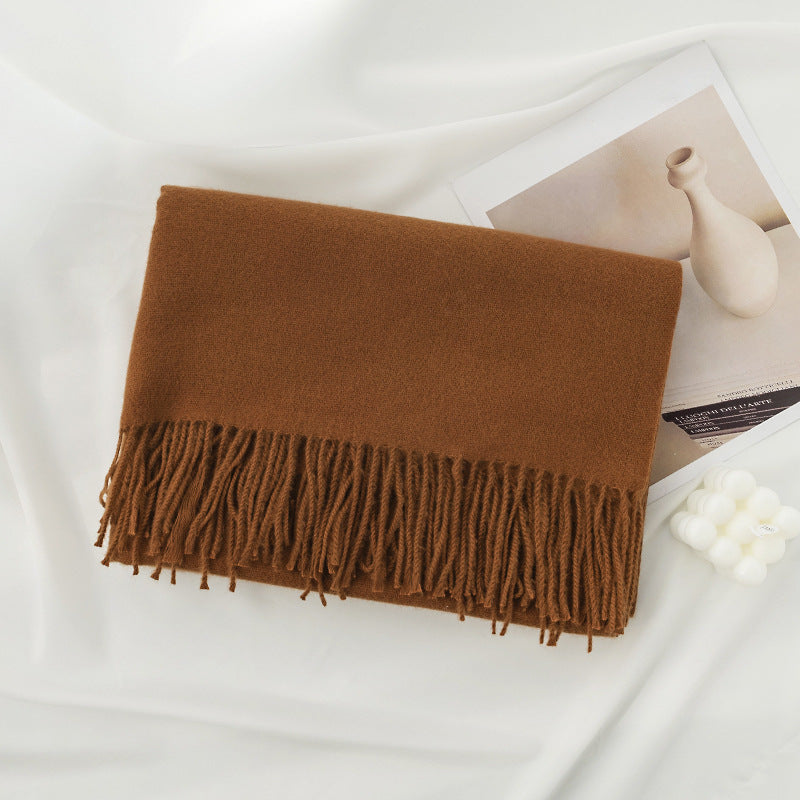 FH24-5889 All-match faux cashmere scarf winter scarf scarf