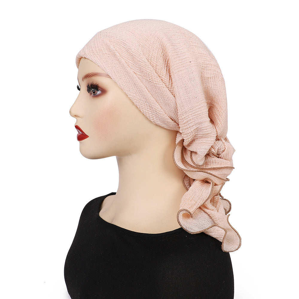 MSL376 Malaysia imitation cotton numb ear scarf 65*65 Printed spring - MinYang Fashion Apparel Accessory Manufacturer