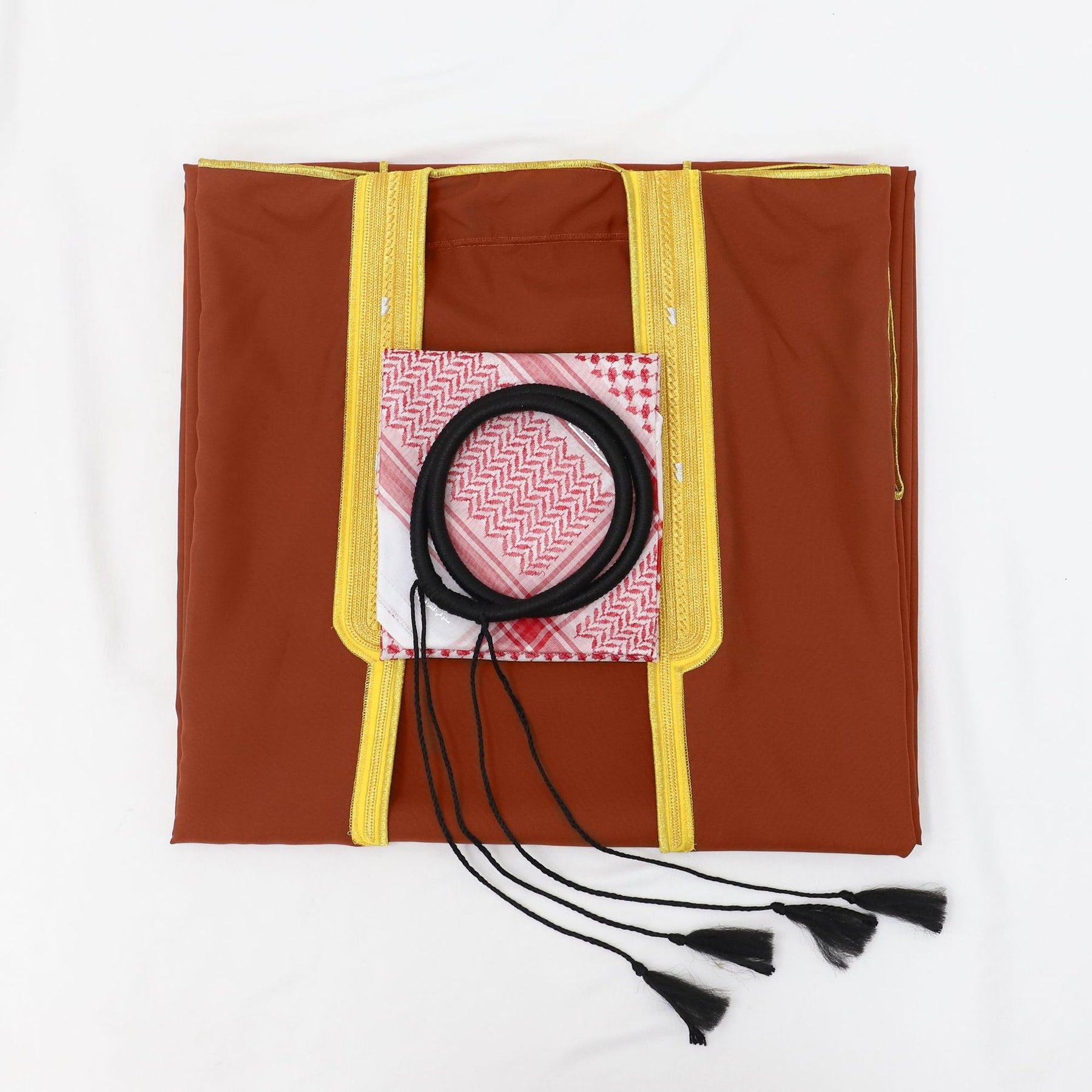 FN80-003 Embroidered bachelor's robe cape - MinYang Fashion Apparel Accessory Manufacturer