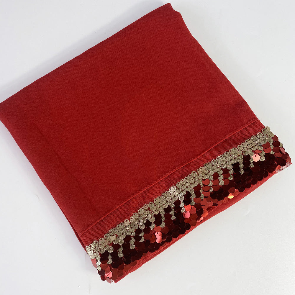 MSL192 Turbante con lentejuelas de Malasia e Indonesia