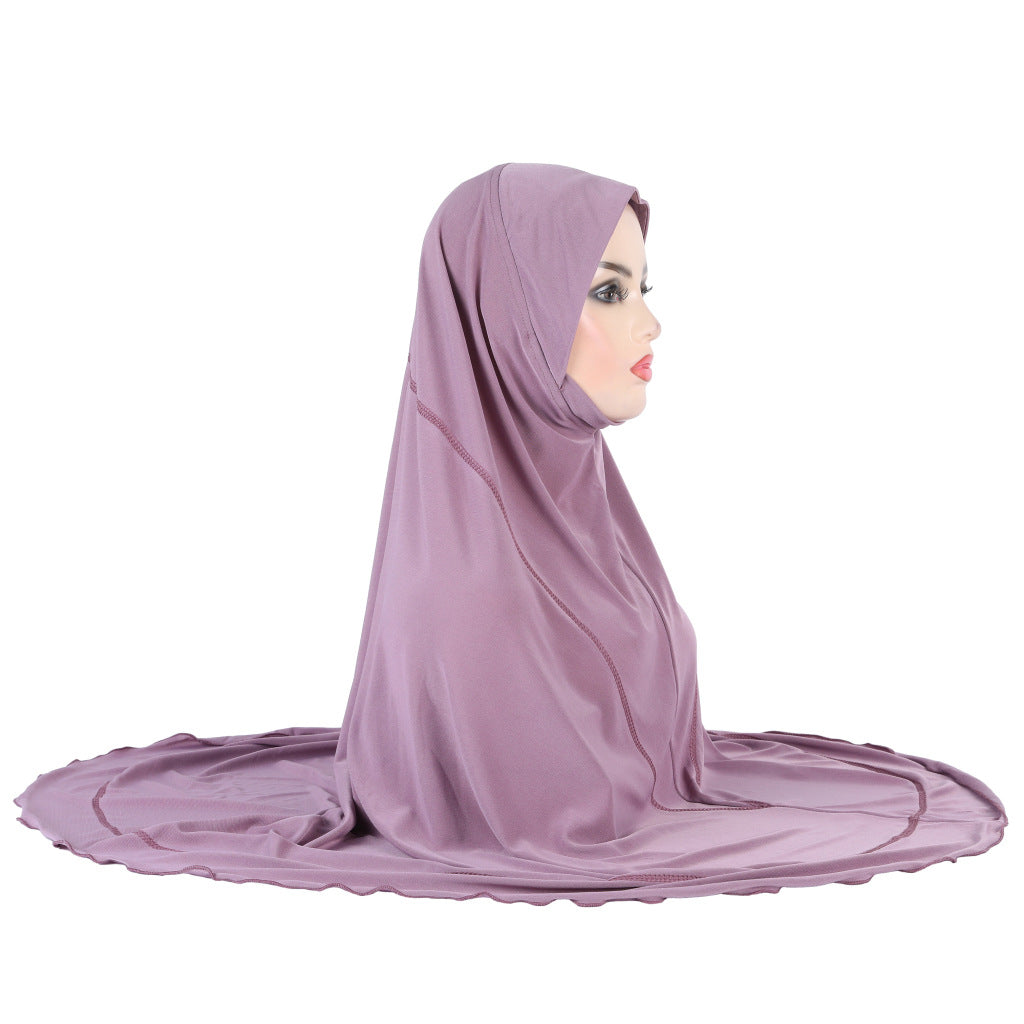 H321 plain instant hijab turban hat - MinYang Fashion Apparel Accessory Manufacturer