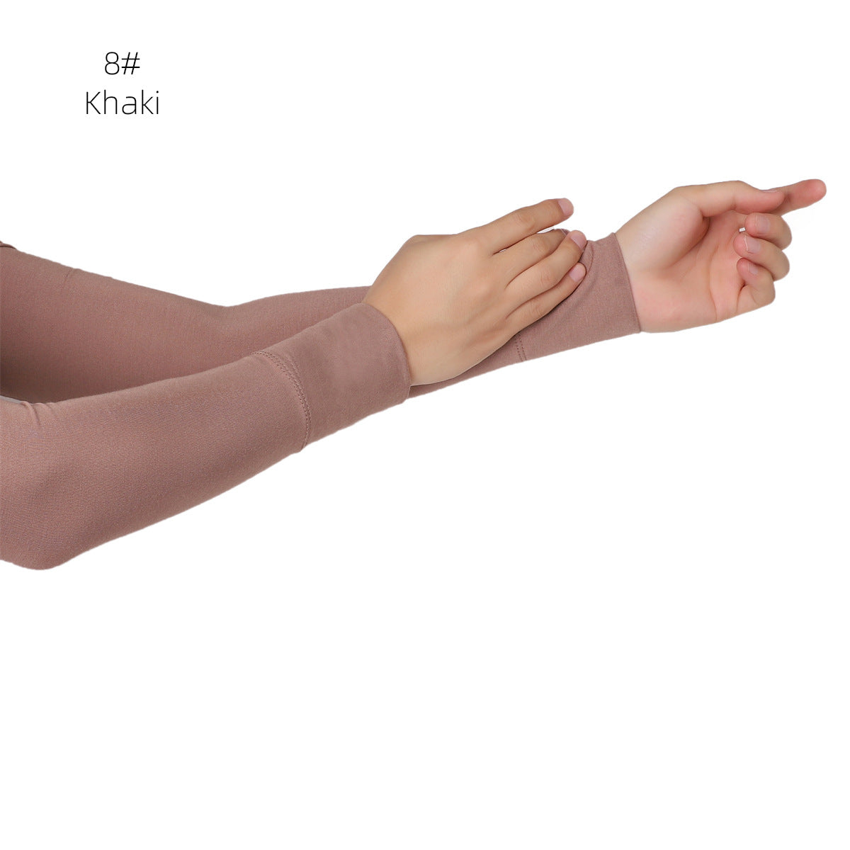YZ189 Soft skin-friendly elastic modal cotton base sleeves to prevent exposure for women sun protection arm sleeves ice sleeves