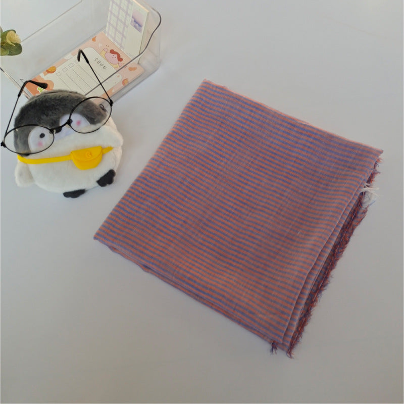 17A75 Polyester cotton casual versatile trendy shawl - MinYang Fashion Apparel Accessory Manufacturer