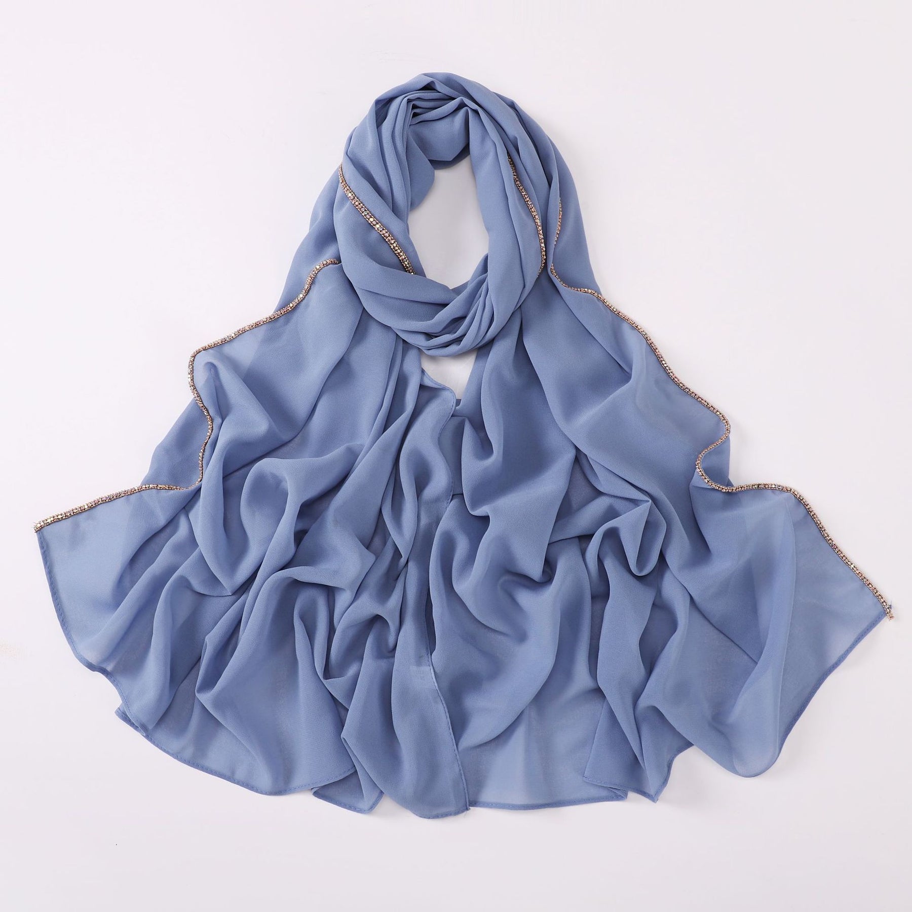 20241019-1  Washable chiffon turban - MOQ:2 - MinYang Fashion Apparel Accessory Manufacturer