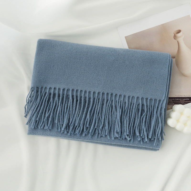 FH24-5889 All-match faux cashmere scarf winter scarf scarf