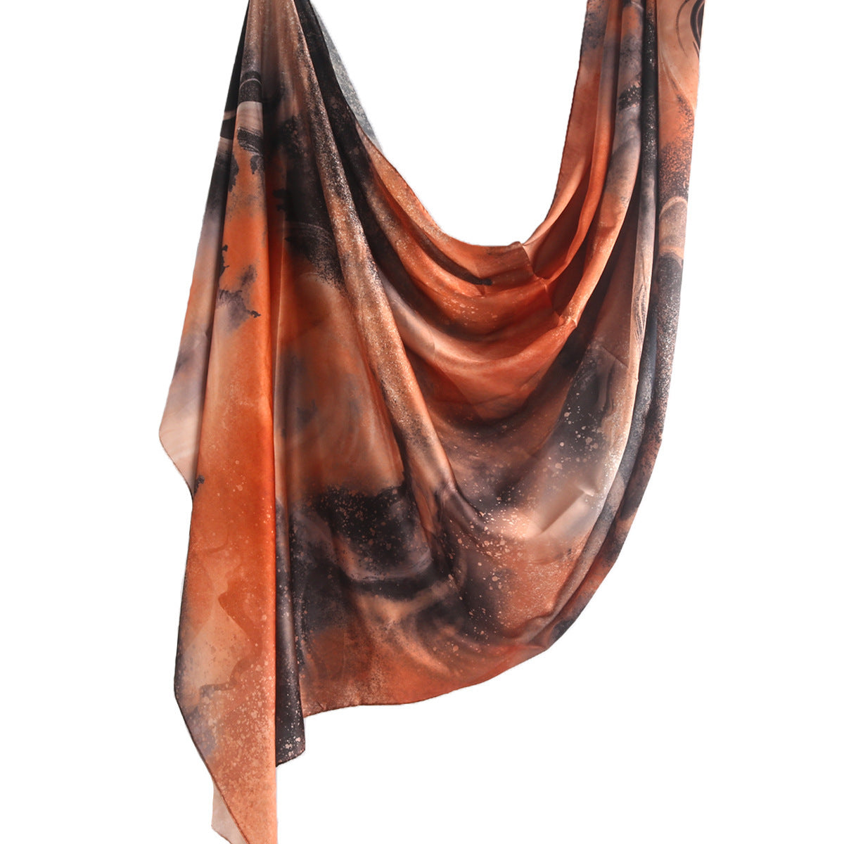 WJ003 Silk printed hijab